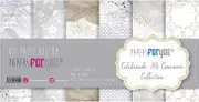 Papers for You - Vellum Scrapbooking Paper Kit Celebrating My First Communion Boys Collection | Includes 6 Different Patterned Plant Papers | Size 30 x 31 cm (11.8 x 12.2 inches)