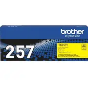 Brother TN257 Toner Ink Cartridge Yellow Genuine TN-257Y