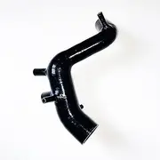 Silicone Air Intake Induction Hose Compatible with Audi TT VW Golf MK4 1.8T Turbo (Black)