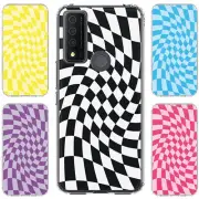 For TCL 30XE 5g 40XE 30V 20XE 20A ShockProof TPU Phone Case+Tempered Glass-TKR