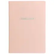 Letts Pastel A5 Address Book Peach Coloured Notebook Home Office Stationery