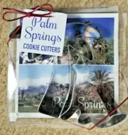 Set of 2 Palm Spring Cookie Cutters 5+ Palm Tree & Cat Never Used Joseph K & Co
