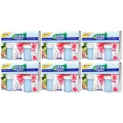 Fresh Linen Solid Gel Air Freshener by Natural Fragancia, 12 Count