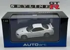 AUTOart 1:43 Nissan Skyline GT-R R34 V-Spec II White Diecast Model