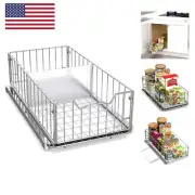 Pull Out Cabinet Sliding Basket