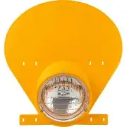 Polisport Dark Yellow Petty Preston LED Headlight Assembly w Engraved Logo