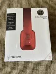 EG AUDIO Wireless Bluetooth Headphones With Built In Mic Purple NIB Sealed