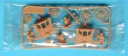 R&L 1970s OLD TIMERS - ROYAL STATE COACH 1792 - plastic cereal toy MIB
