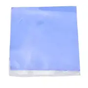 100mmx100mmx2mm Blue Heatsink Cooling Thermal Conductive Silicone Pad Unc`xi