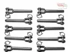 Stainless Steel Fork Terminal Swage 3.2mm Balustrading - 10 Pak