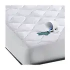 Waterproof Fitted Mattress Protector Topper for Bed Hypoallergenic Queen Size