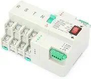 Automatic Transfer Switch, Dual Power Toggle Switch, Resistant High Temperature Power Control Switch, Heavy Duty Power Source Switch for Dwelling (100A)