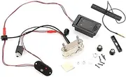 Clisted Electric Violin Pickup Amplifier Electric Violin Transducer Piezo Volume Tone Set for Violin Stringed Violin Accessories