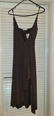 Womens Portmans Dress Size M Chocolate Brown