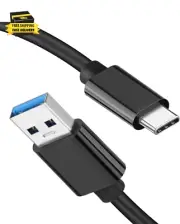 Turbo Speed USB-C Cable |Charging Cable|Data Transfer|Universal Compatibility|Sm