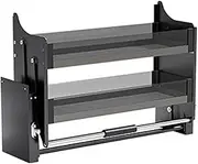 Cabinet Pull Down Shelving Heavy-Duty 2-Tier Wall Storage,Spice Rack,Space Saving for Home Bar Cafe Wall Cabinet Storage(700mm)