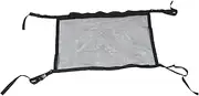 Car Fishing Rod Storage Network Fishing Pole Roof Rack Cargo Net Bag Ceiling Storage Bag Mesh Cargo Net Mesh SUV Roof Organizer Black Polyester
