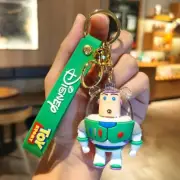 Anime Toy Story Buzz Lightyear Figure Keychains Model Kid Toy Children Key Chain