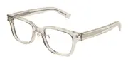 Saint Laurent SL 723/J Asian Fit 003 Men's Glasses Brown Size 49 - Private Health Rebate - Blue Light Block Available