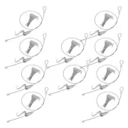 Picture Rail Hook and Wire Hanging Kit 10 Sets for Home and Office