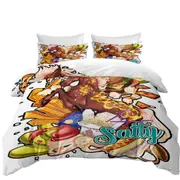 Cool Unicorn Rudicorn Salty Junk Food Quilt Cover
