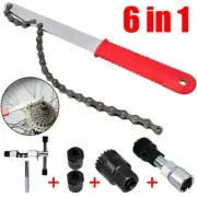 6 IN 1 Bicycle Tool Repair Sprocket Puller Crank Puller Bottom Bracket ~