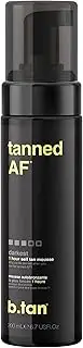 B.Tan Tanned Af Self Tan Mousse for Unisex 6.7 oz Mousse
