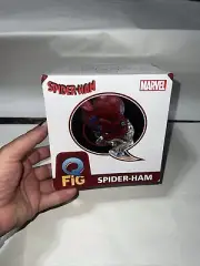 Marvel Spider Ham Qfig Elite Figurine Statue Q-Fig Qmx Spider-verse NEW