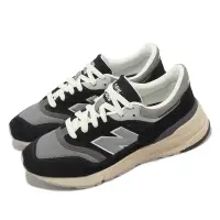 在飛比找Yahoo奇摩購物中心優惠-New Balance 休閒鞋 997R 男鞋 女鞋 黑 灰