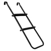 Trampoline Ladder Frame made from steel Adjustable Height Black AU Free Shipping