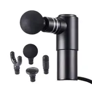 Deep Tissue Percussion Muscle Massager with 4 Speeds and Heads