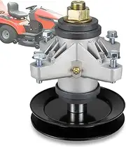 Labymos Spindle Assembly with 11963 Pulley-Grease Fitting Replaces MTD 918-04129 918-04129B 918-04129A 618-04129c 918-04129B for Cub Cadet and Craftsman LT1000 Series Mower with 50