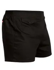 5 X Mens Stubbies Casual Original Basic Short Black Se2010