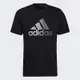 Adidas D2m Logo Tee [HF7212] 男 短袖 上衣 T恤 運動 休閒 健身 訓練 愛迪達 黑