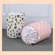 Storage Basket Laundry Basket Bag Washable Foldable Cloth Bucket Organizer