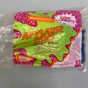 Vintage 1992 McDonald's Nickelodeon Game Gadgets Applause Paws NIP