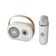 Mini Wireless Bluetooth Audio Home Singing Karaoke Integrated Microphone5538