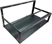 Mining Rig Case Frame Open Air Mining Frame Practical Accessories, Professional Support 6 to 8 GPU Easy to Use Steel