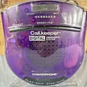 Vintage Conairphone TAD2012GCCS Digital Answer System Telephone Purple NEW