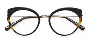 Kaleos Solis C1 Women’s Glasses Black Size 49 - Private Health Rebate - Blue Light Block Available