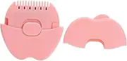 MUSISALY Boys and Girls Hair Styling Comb Double-sided Hair Razor Safe for Toddlers Pink