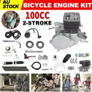 100CC Motorised Motorized Bicycle Push Bike 2 Stroke Motor Engine Kit Petrol Set