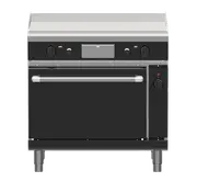 Waldorf Bold GPB8910GEC - 900mm Gas Griddle Electric Convection Oven Range