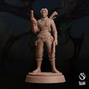 Human Gunslinger - Pose 1 | Arcane Minis | D&D Miniature
