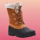 Ladies Size 7 Temp Rated Water & Skid Resitant Winter Snow Boots
