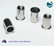 Qty 20 M4 Countersunk Nutsert Rivnut 316 Stainless Steel Rivet Nut Nutserts