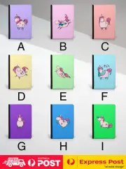 PASSPORT ITINERARY ORGANIZER|UNICORN PONY HORSE MYTHICAL FAIRY TALE FANTASY #1