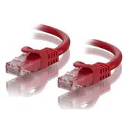 Alogic C6-2.5-Red 2.5m Red CAT6 Network Cable Snagless Patch Category 5e Gold-plated RJ45