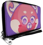 Turning Red Panda Mei Zip Around Wallet Buckle Down