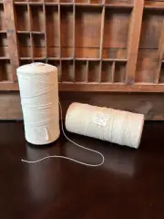 2 Spools Halcyon Cotton Warp Thread 12/6 (1500 yds each)